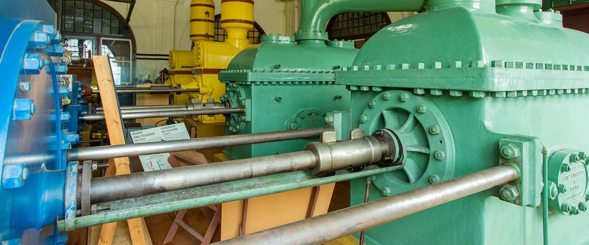 Pump House Steam Museum featuring heritage elements