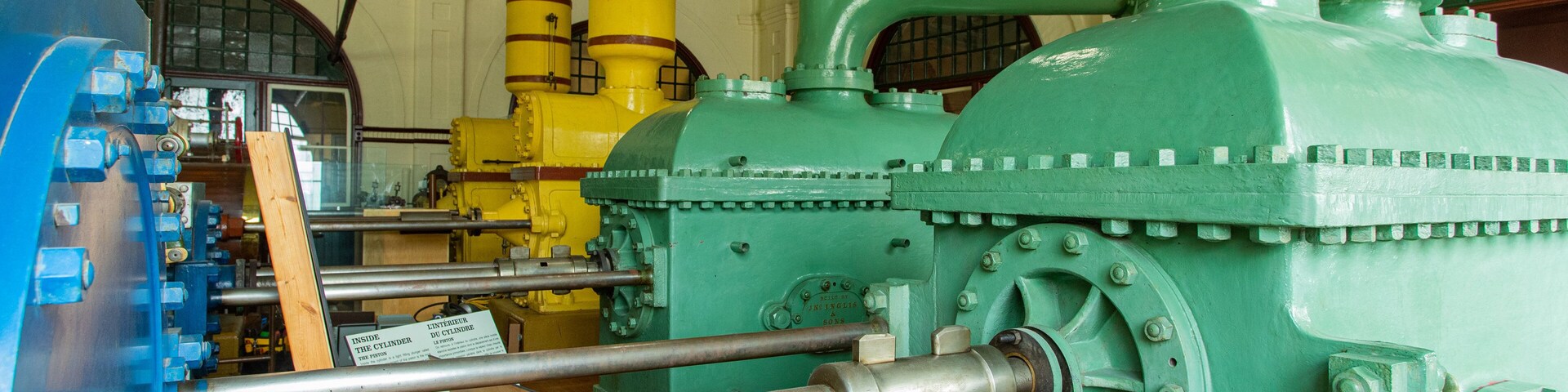 Pump House Steam Museum featuring heritage elements