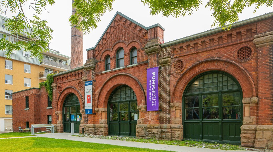 Pump House Steam Museum which includes heritage architecture