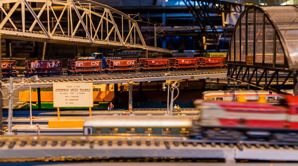 Pump House Steam Museum which includes interior views