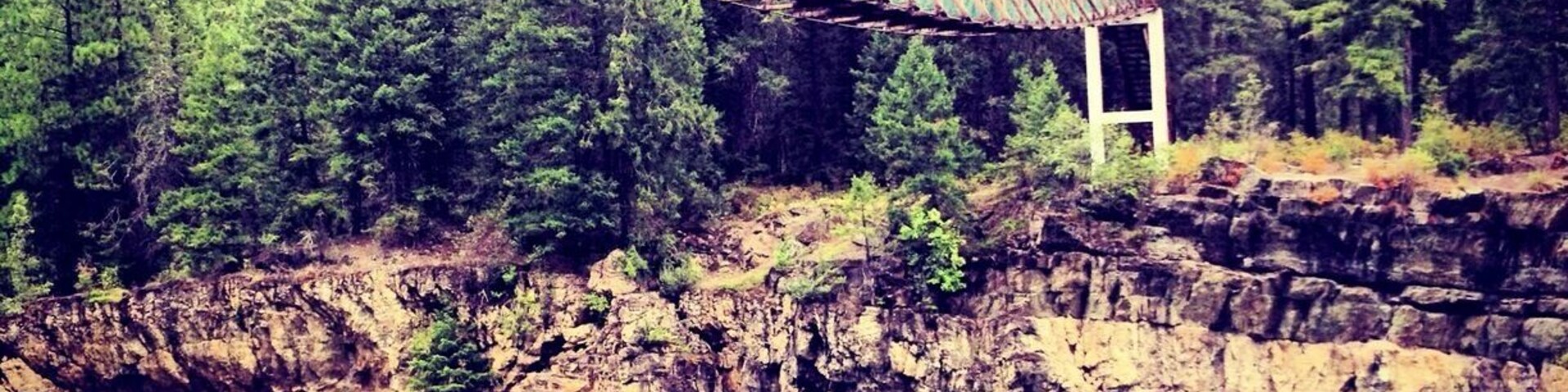 Unkink your legs with an invigorating hike through the woods and over the river on the Kootenai Falls Swinging Bridge. Parking lot, picnic tables and concession stand. Hwy 2 between Libby and Troy, milepost 21. • http://visitmt.com/swingingbridge • #Libby #Montana #bridges #rivers #hikes #localgem