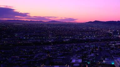 Border Between El Paso and Juarez