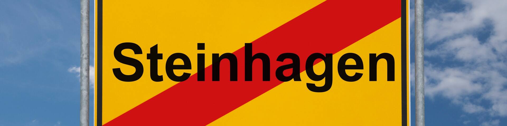 Ortstafel Steinhagen