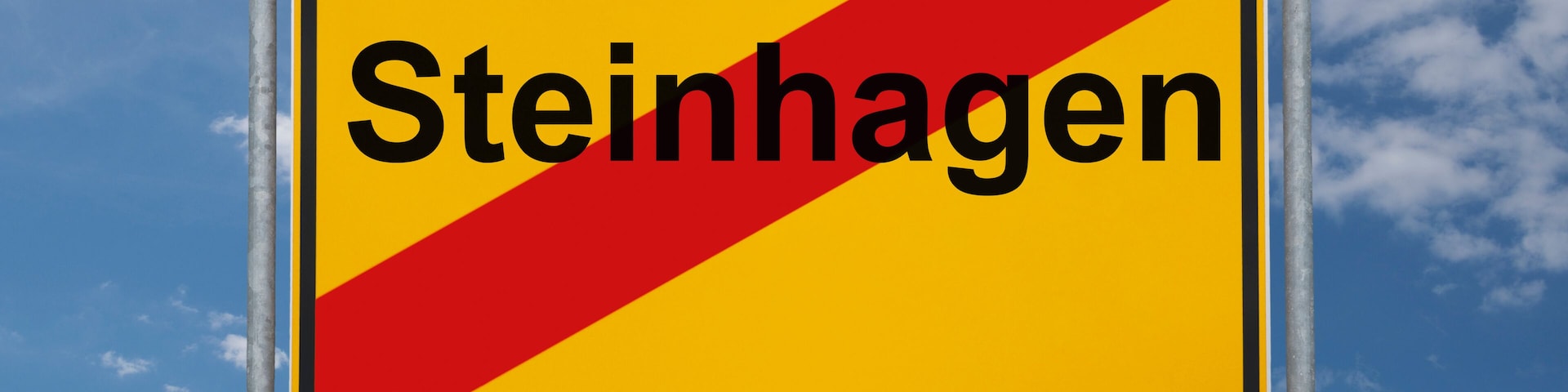 Ortstafel Steinhagen