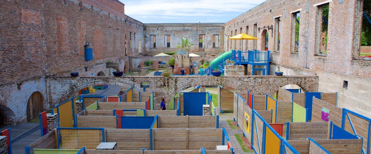 Savannah Children\'s Museum which includes heritage architecture and a playground