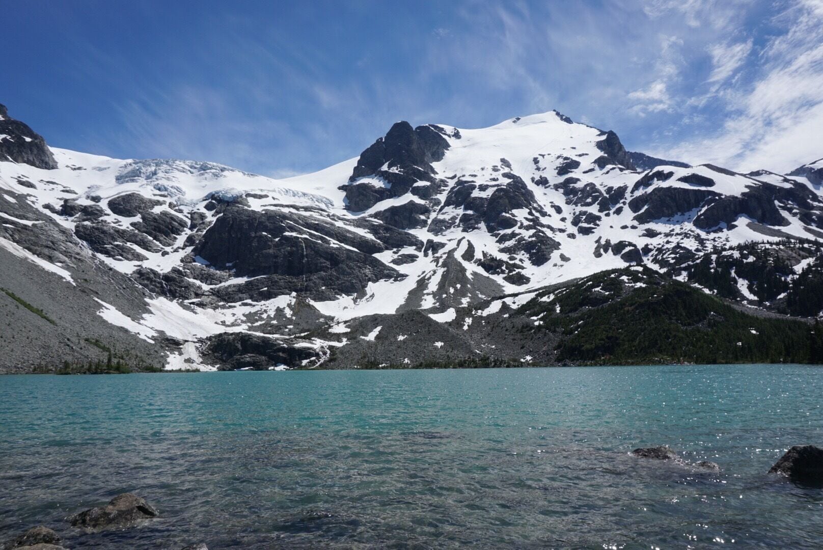 The Upper Lake at Joffre Lakes Provincial Park