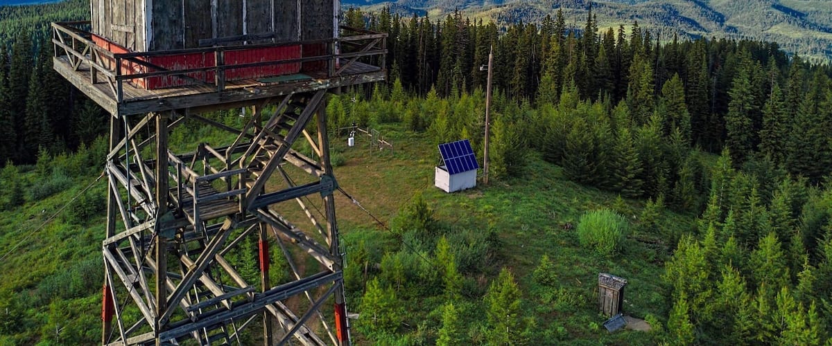 A lookout with a view #Adventure