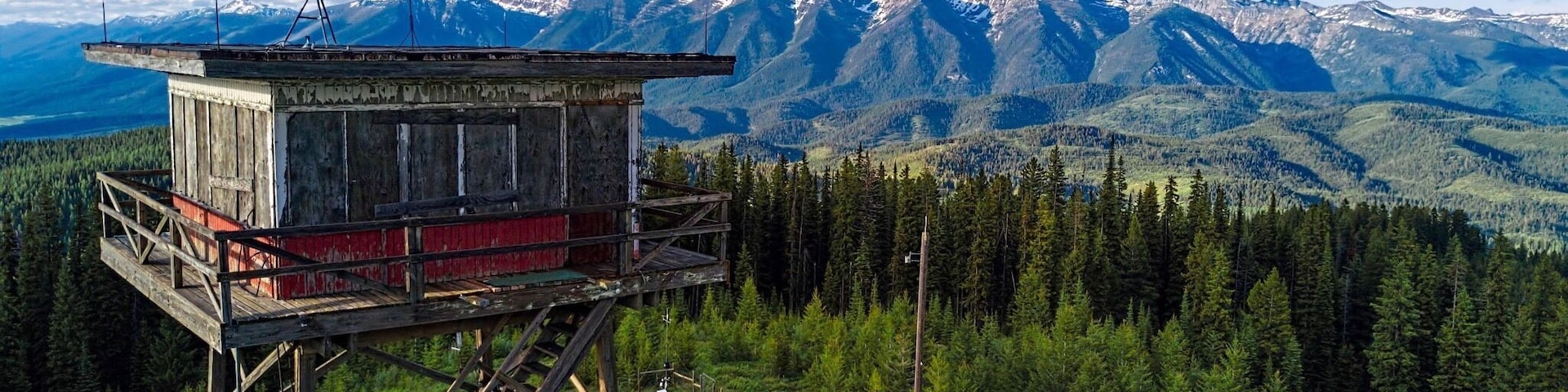 A lookout with a view #Adventure
