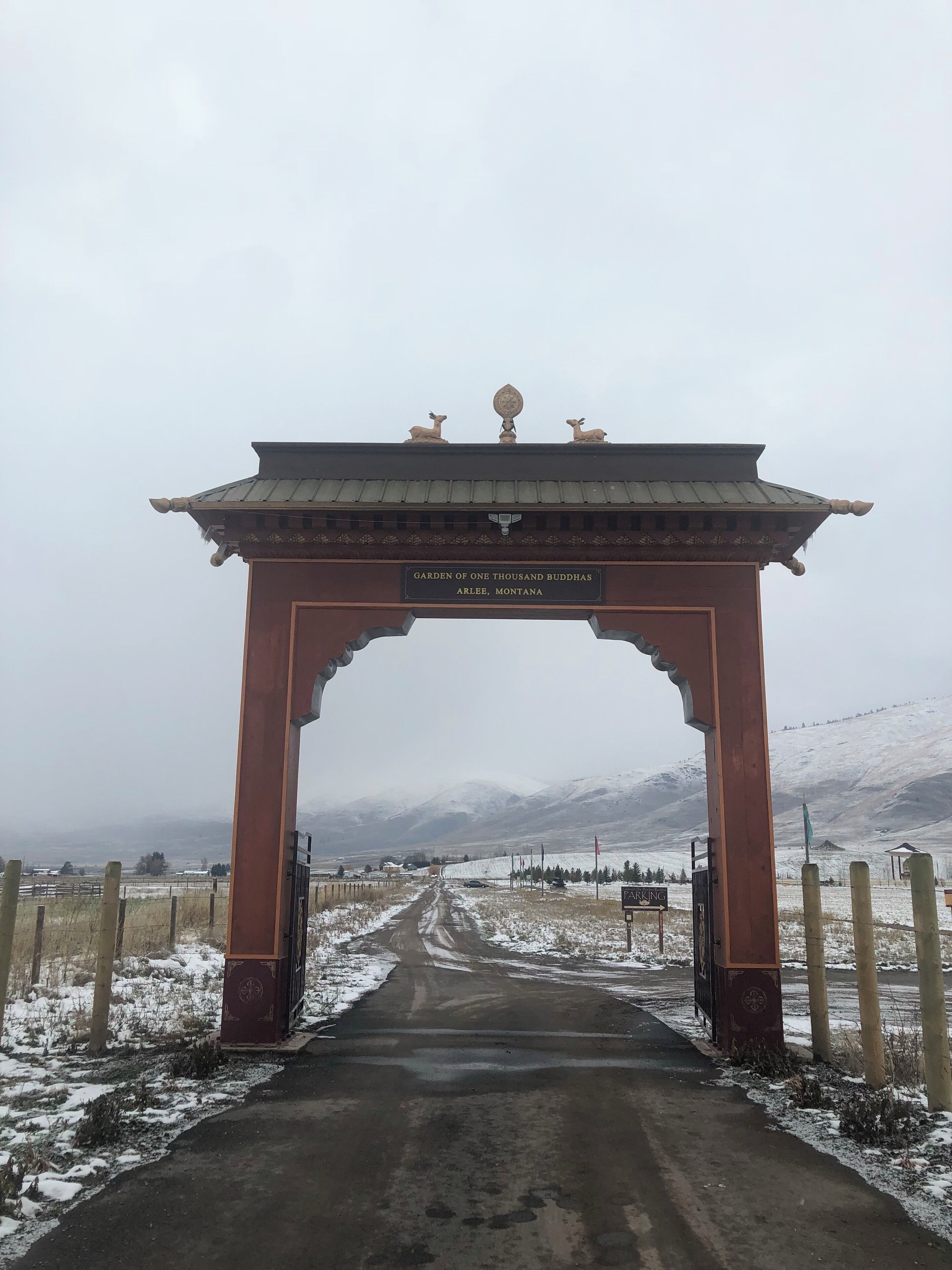 Blustery day when we visited.