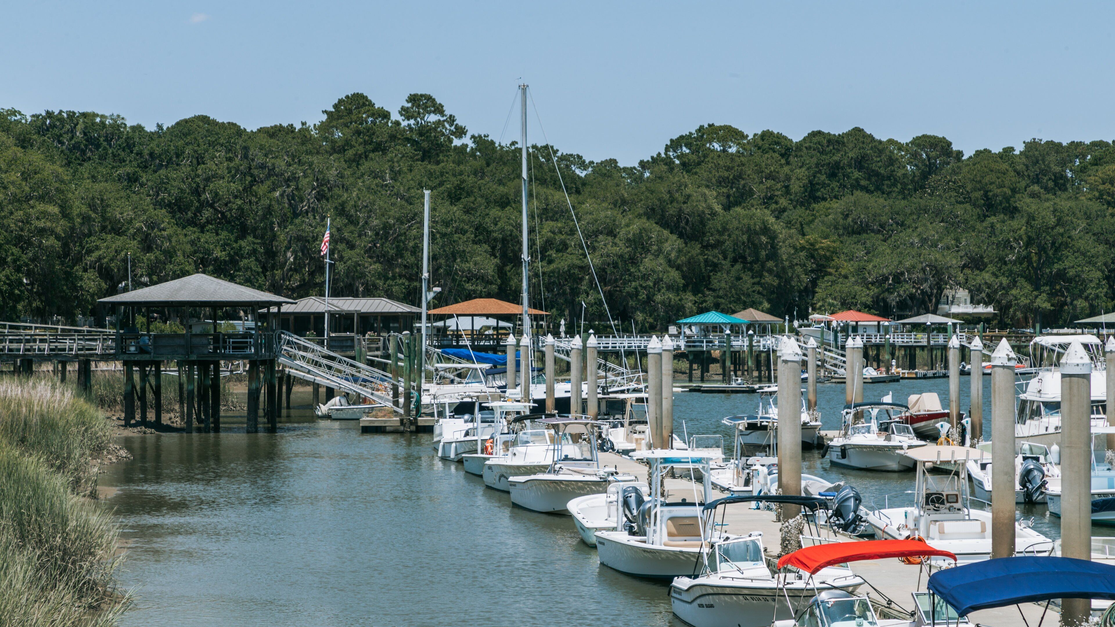 Isle of Hope Historic District featuring a bay or harbor