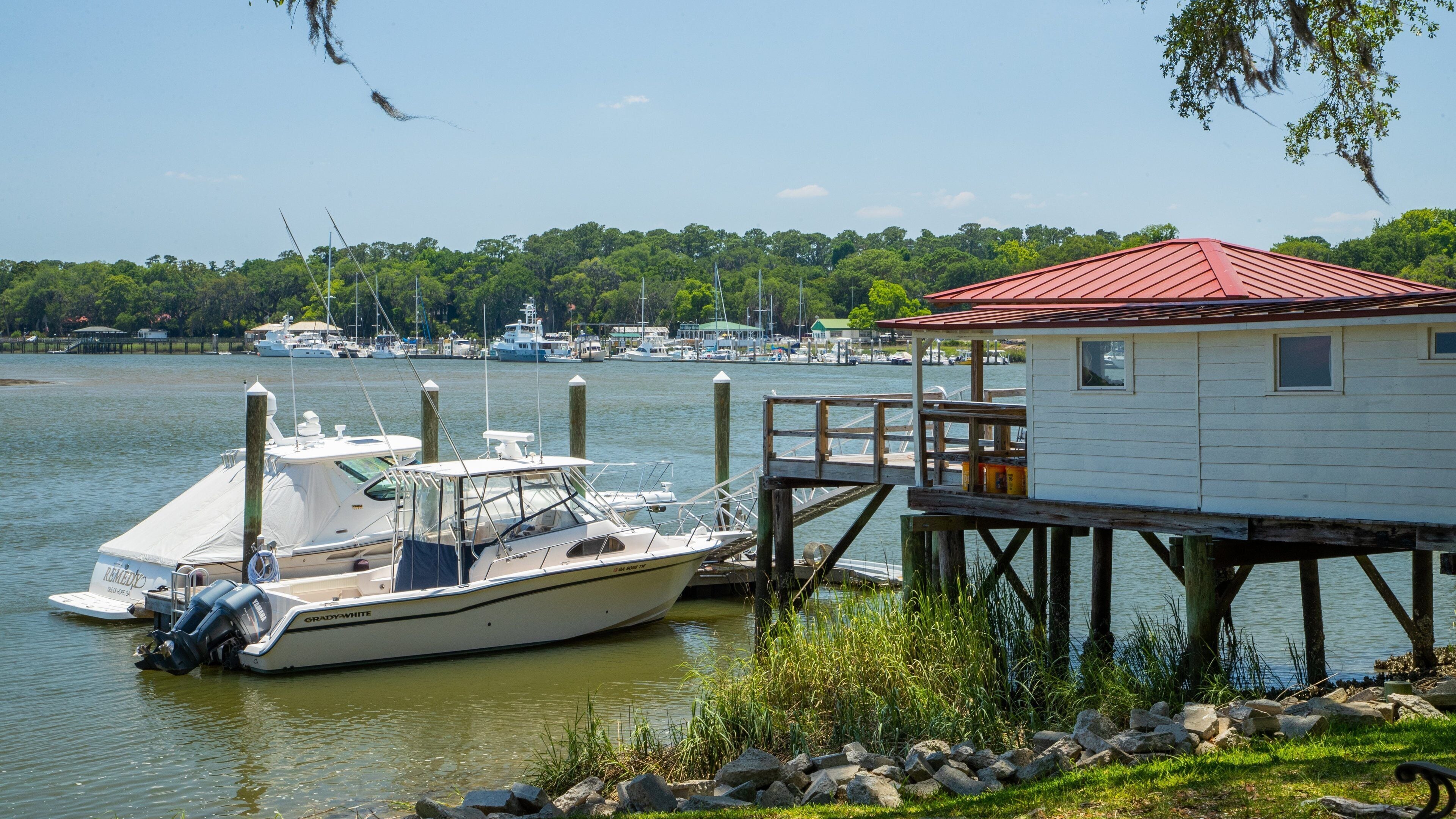 Isle of Hope Historic District which includes a bay or harbor