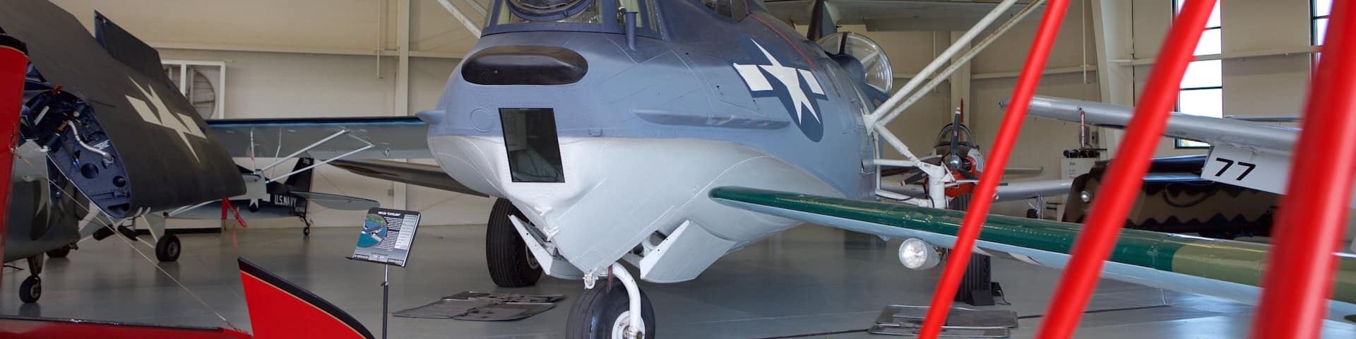 Military Aviation Museum featuring aircraft