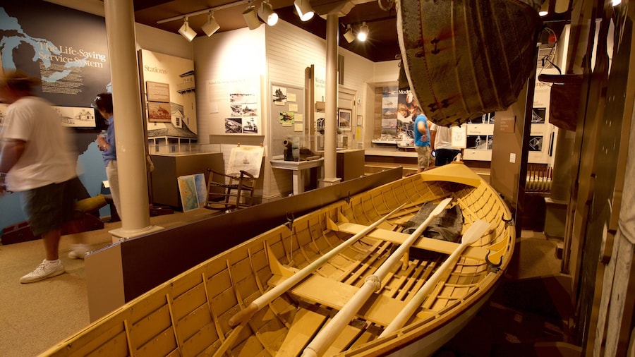 Old Coast Guard Station which includes interior views