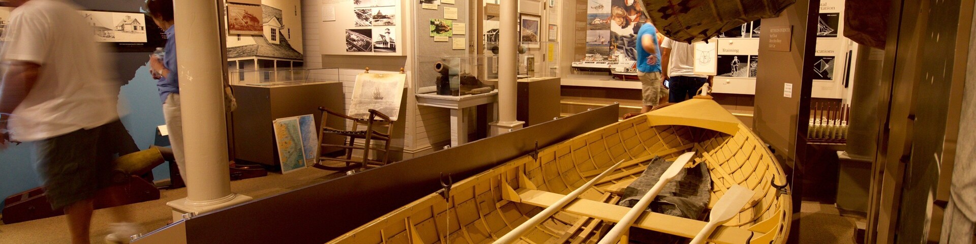 Old Coast Guard Station which includes interior views