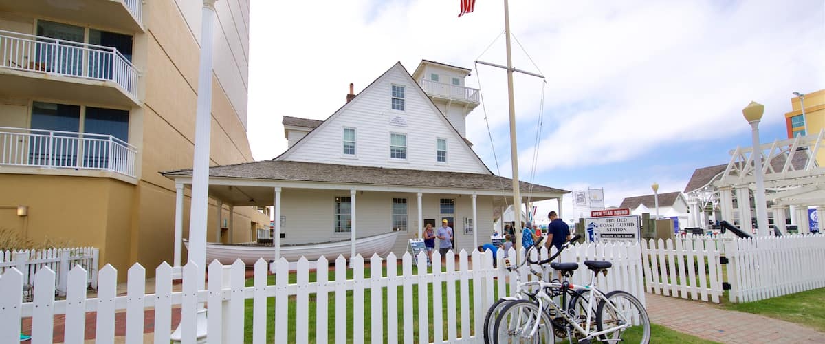 Old Coast Guard Station showing a house