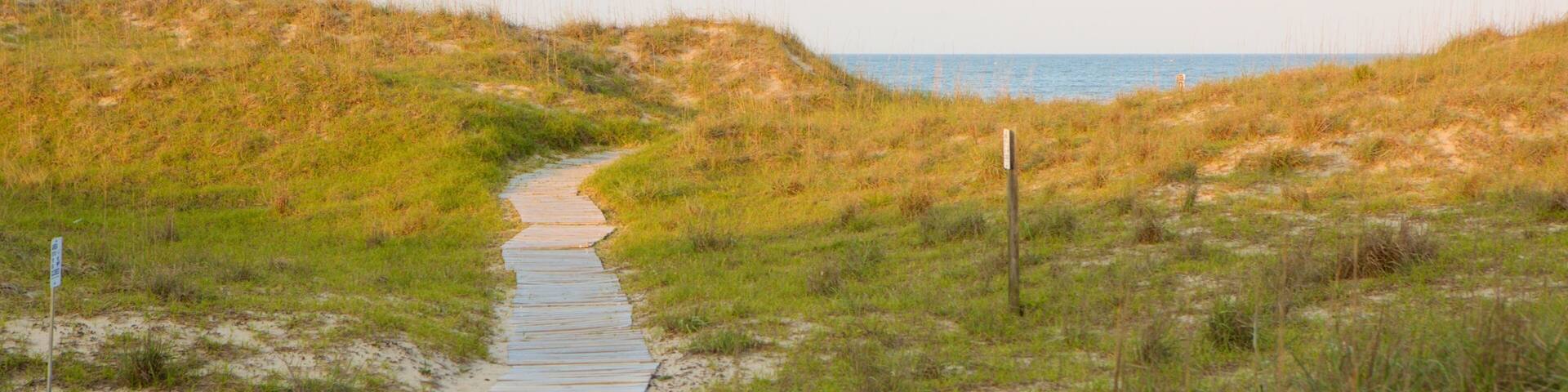 False Cape State Park featuring general coastal views