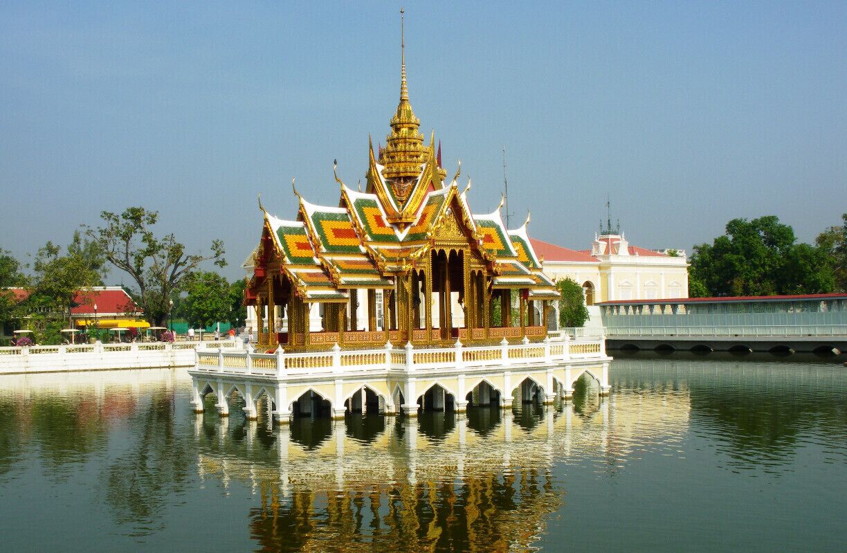 Also known as Summer Place. It was originally built in 1632 by Ayutthayan King Prasat Thong. This is one place worth visiting when in Thailand. As at all royal sites, proper dress is required to enter this place.  