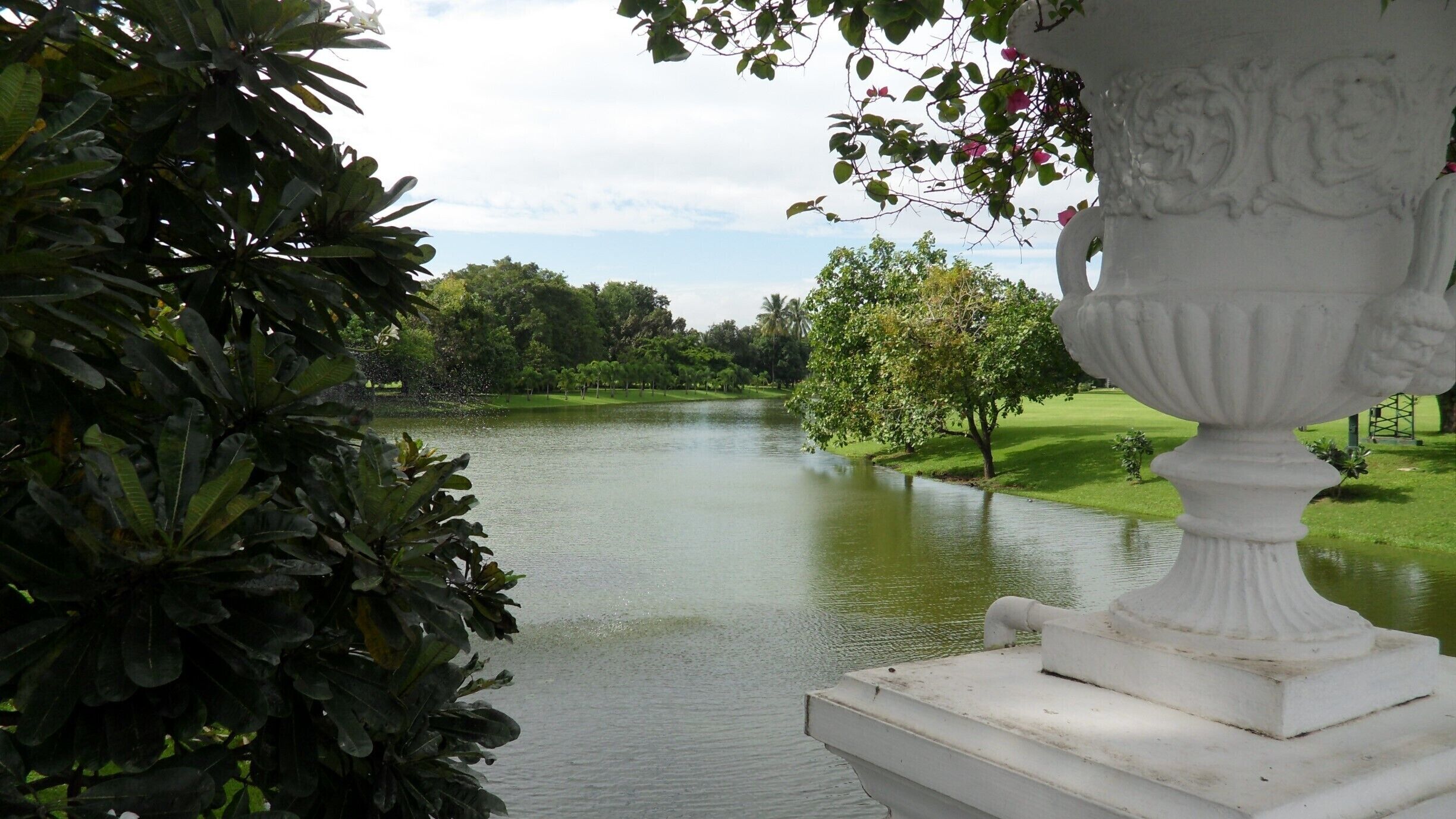 Very peaceful out here.