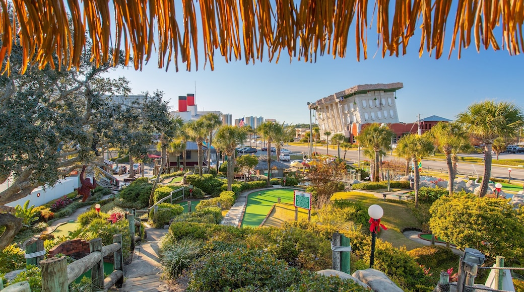 Coconut Creek Family Fun Park featuring golf and landscape views
