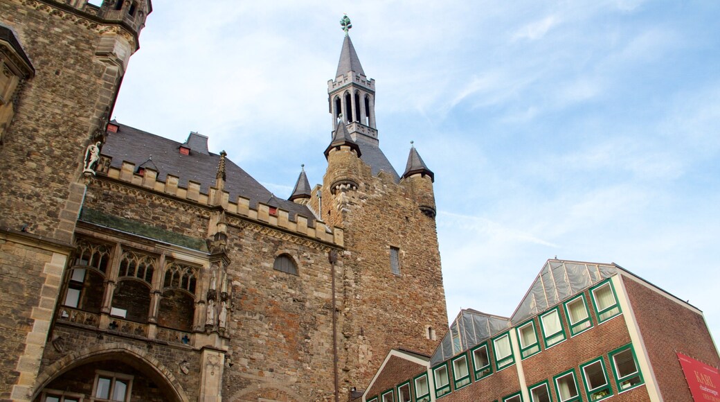 Aachen Town Hall which includes heritage architecture and heritage elements