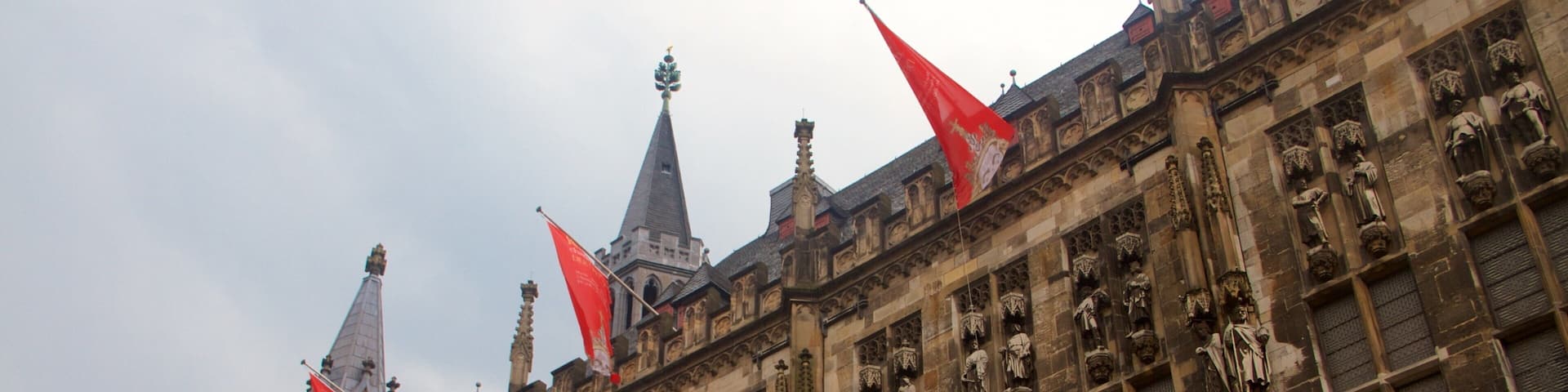 Aachen Town Hall showing heritage architecture and heritage elements