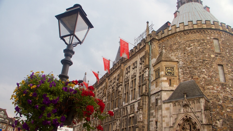 Aachen Town Hall showing heritage architecture