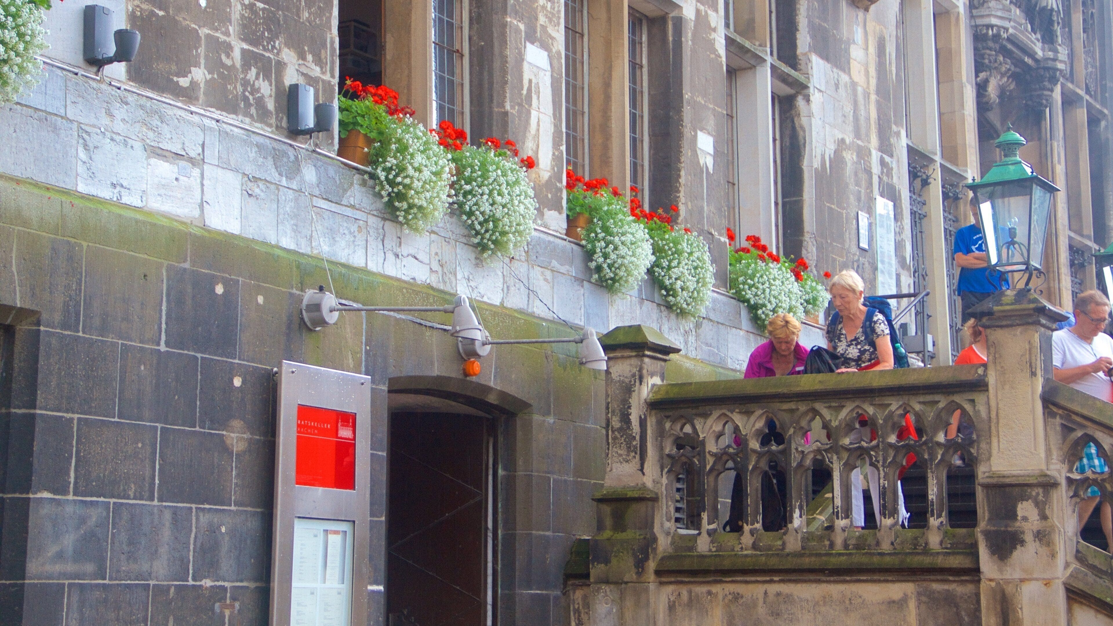 Prefeitura de Aachen caracterizando arquitetura de patrimônio