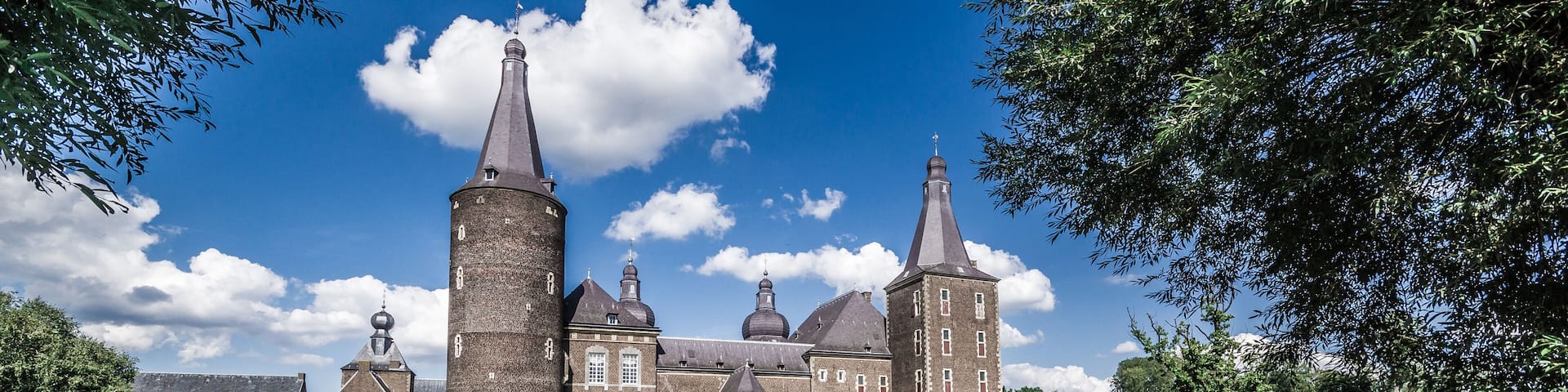 Hoensbroek Castle in the village of Hoensbroek, Limburg, The Netherlands.