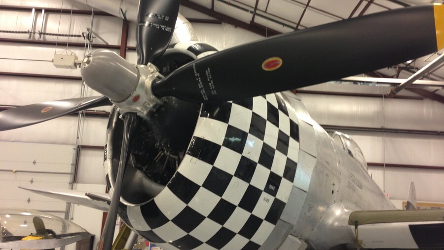 National Museum of WWII Aviation featuring aircraft and interior views