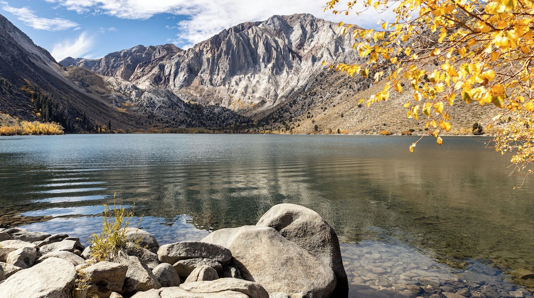 Such a magical spot with the mountains, lake and fall colors teasing us. #mybackyard