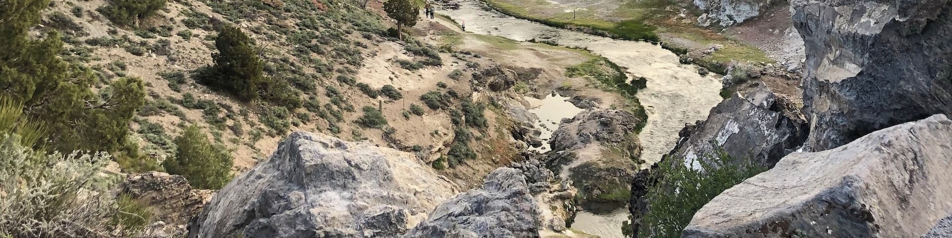 This is the most beautiful view that I ever seen!!!
You can sky/snowboard at the mountain and drive about 25 minutes from it to the hot springs and join a nice hot tub!
