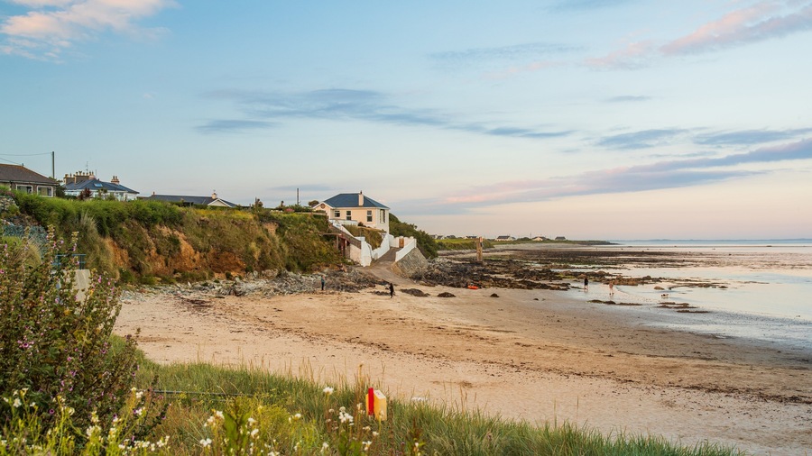 Kilmore featuring general coastal views, a beach and a sunset