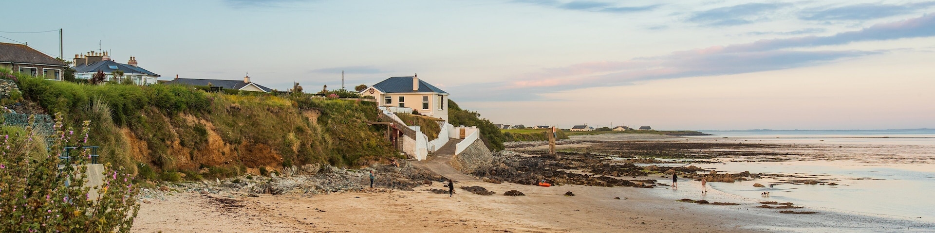 Kilmore featuring general coastal views, a beach and a sunset