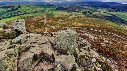 Sugarloaf mountain in Wicklow, Ireland. Only about 25 minutes to hike up, it's not as tough as it looks! Gorgeous views of the Wicklow mountains and Dublin City from the top.