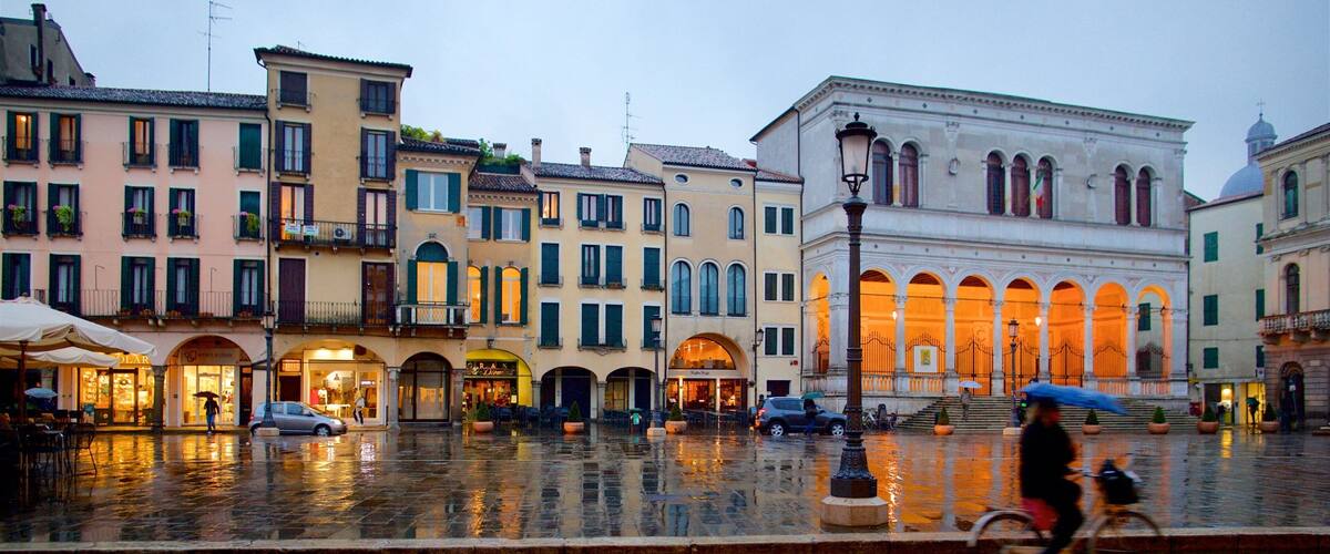 Piazza dei Signori which includes a square or plaza, heritage elements and a city