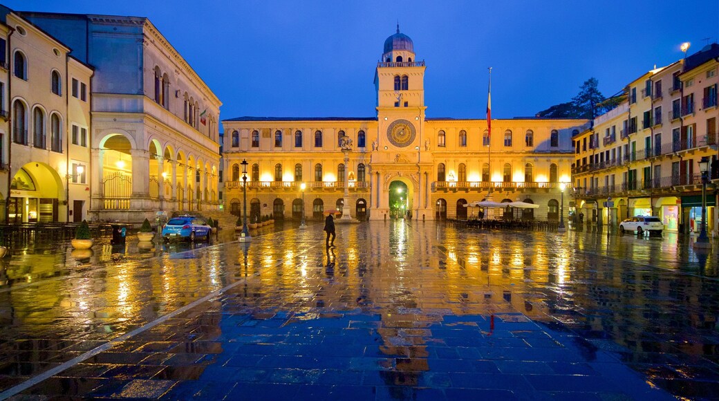 Piazza dei Signori featuring a square or plaza, heritage architecture and landscape views