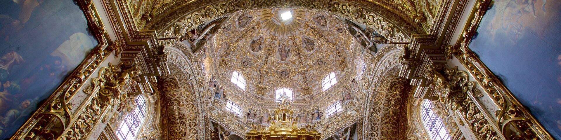 Rosario Chapel featuring heritage elements, interior views and a church or cathedral