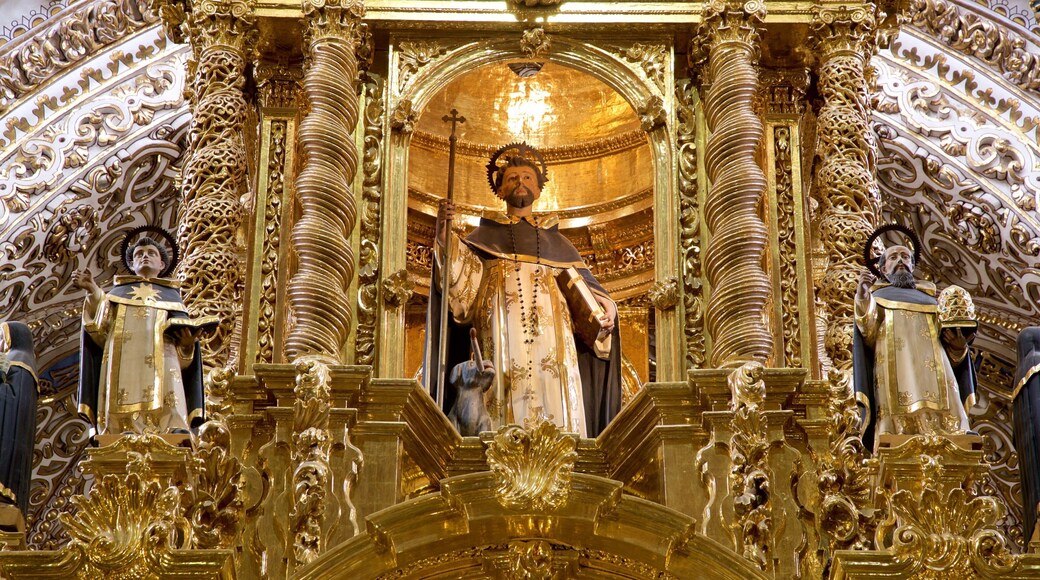 Rosario Chapel showing a church or cathedral, heritage elements and interior views