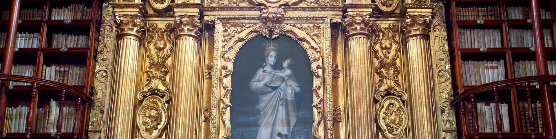 BibliothÚque Palafoxiana qui includes patrimoine historique et vues intérieures