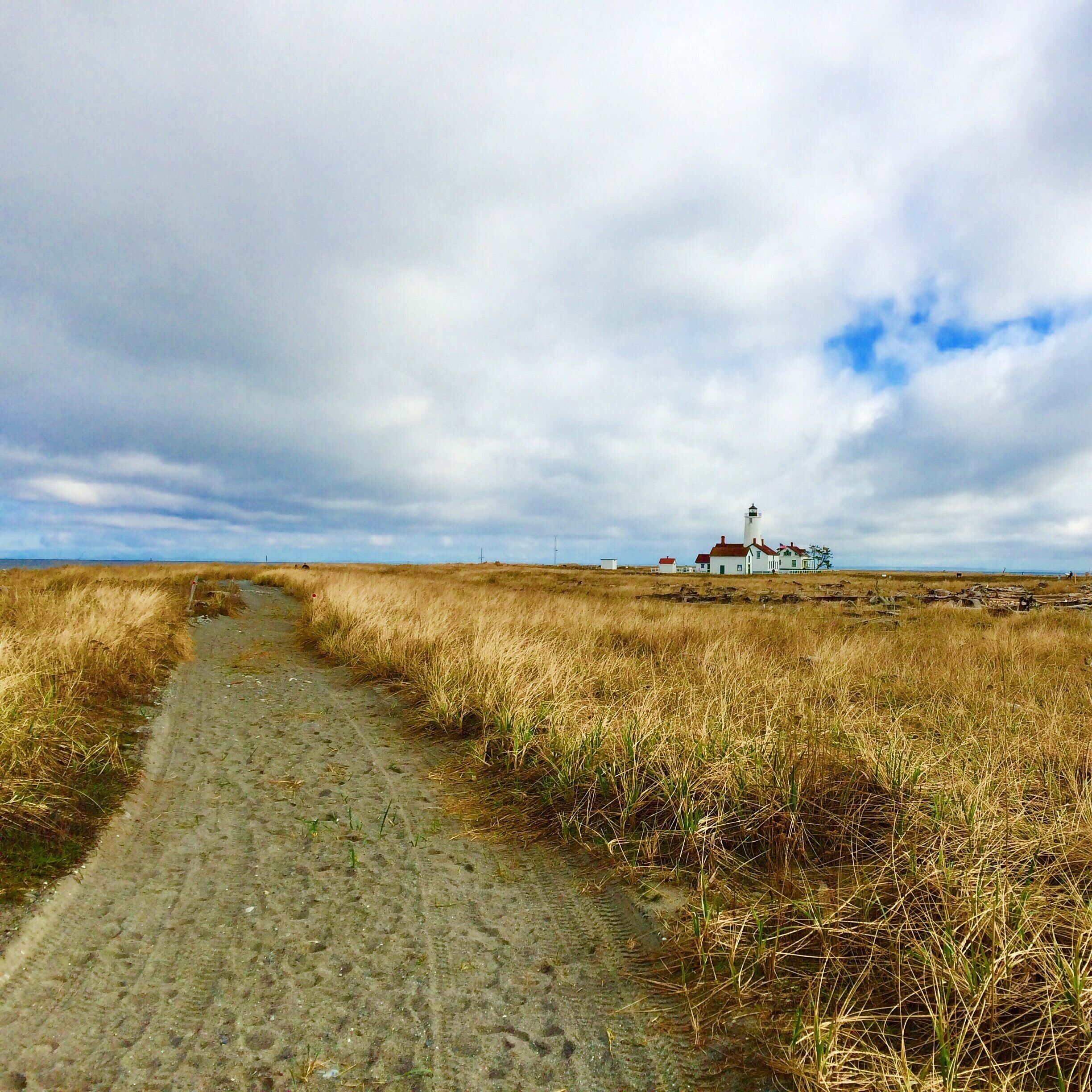 The New Dungeness Lighthouse is a 5 mile hike (10 r/t) on a naturally formed sand spit. Volunteers live at the lighthouse for a week at a time and provide tours and perform other duties to keep up the property. It is open year around but leave your 4 legged friends at home. This is also a wildlife refuge. #TakeAHike