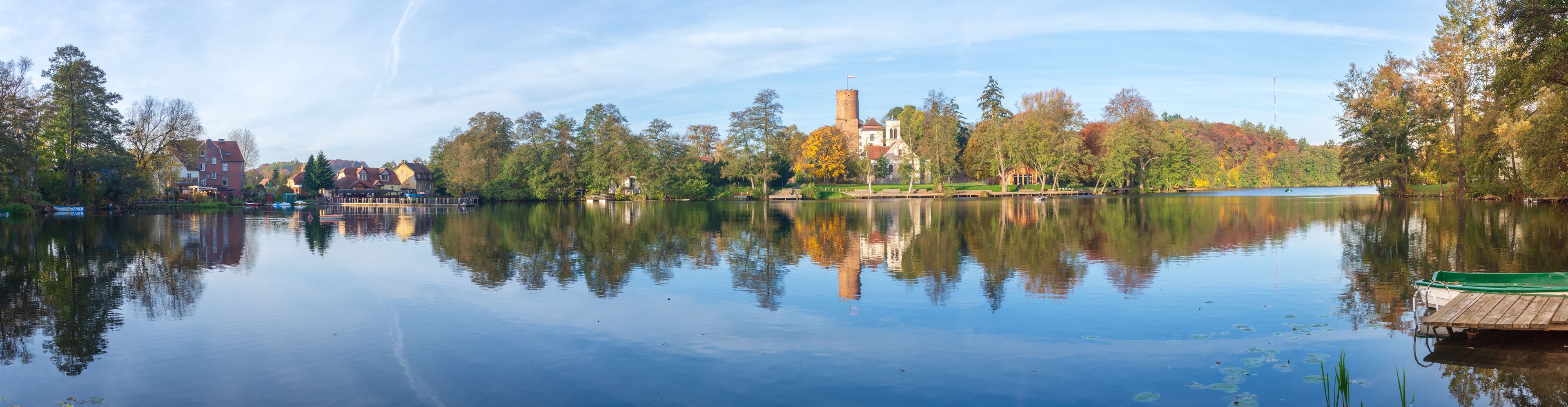 Castle of the Knights Hospitaller in Lagow, Lubuskie Voivodeship, Poland 