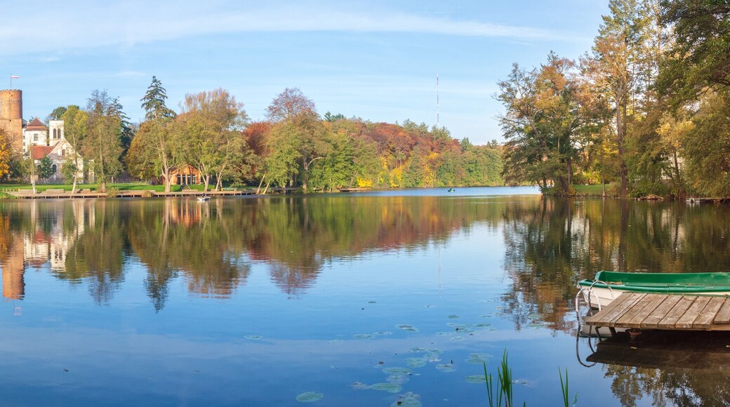 Castle of the Knights Hospitaller in Lagow, Lubuskie Voivodeship, Poland