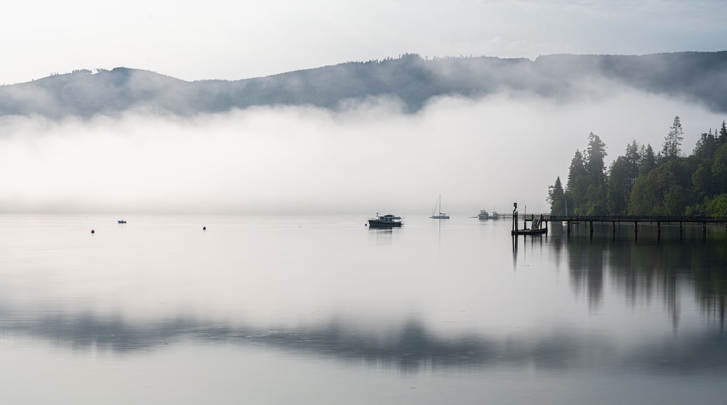 Sequim Bay Early Morning in Fall, WA