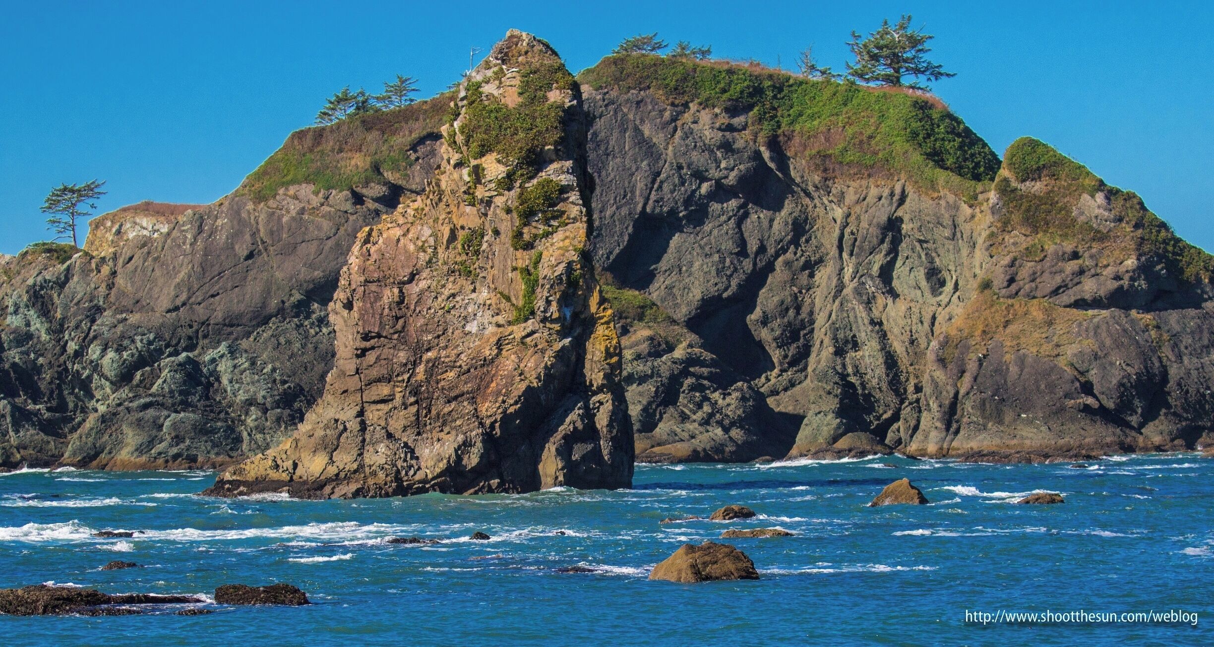 On the the return trip from Point of Arches, you spot every kind of rock formation you can imagine.