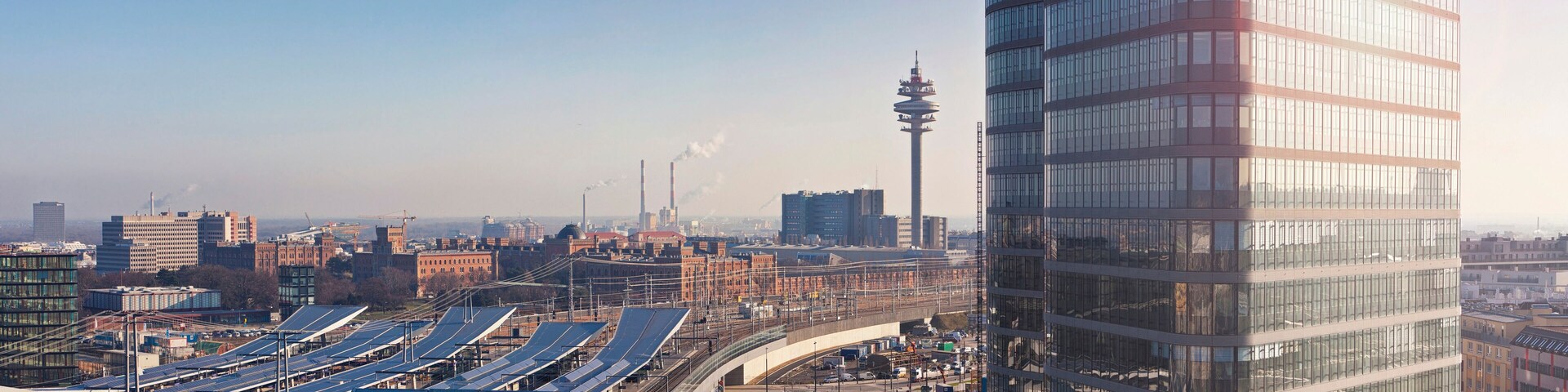 The new Main Railway Station of Vienna - Austria