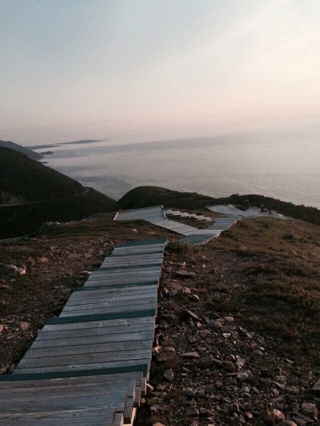 Sunset at the Skyline Trail!
