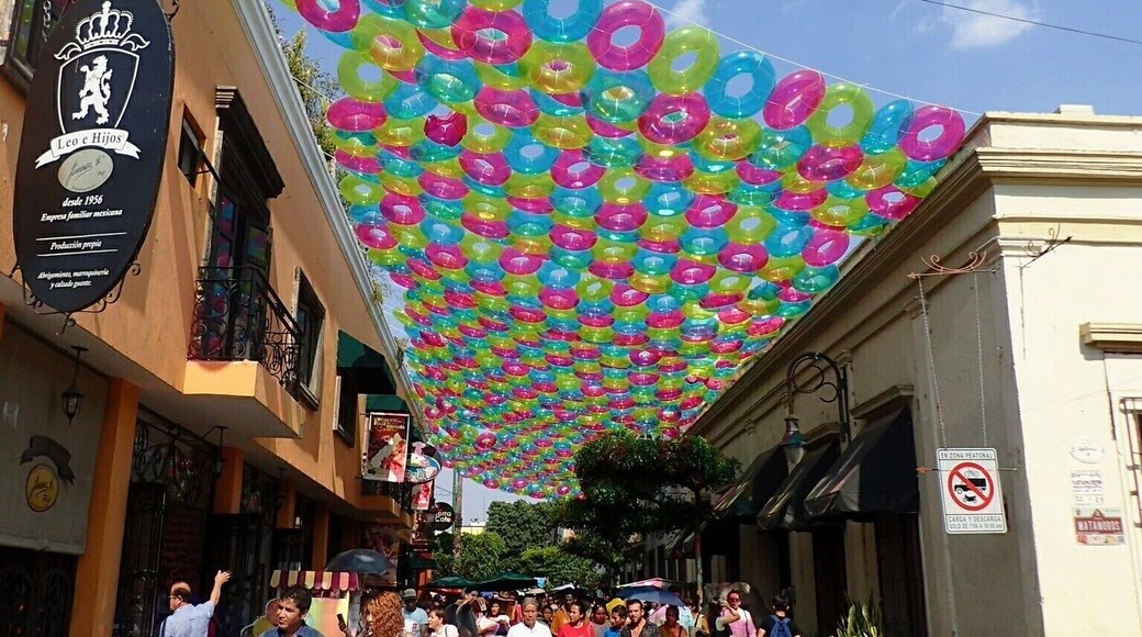 A beautiful small town south of Guadalajara (or is it still part of Guadalajara? Not sure about that..)
It's very artsy with loads of boutiques and restaurants/cafes.