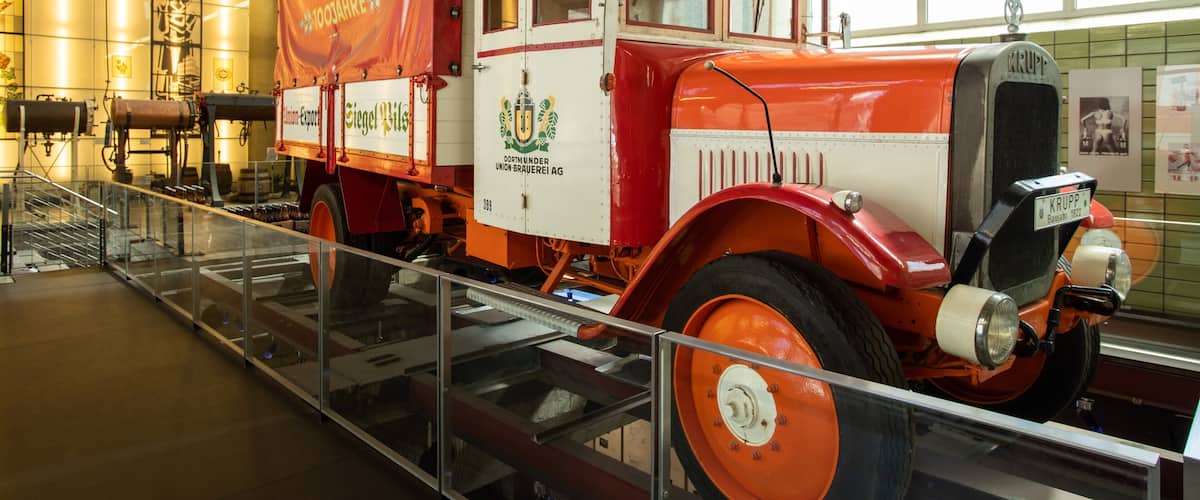 Dortmund Brewery Museum showing interior views and heritage elements