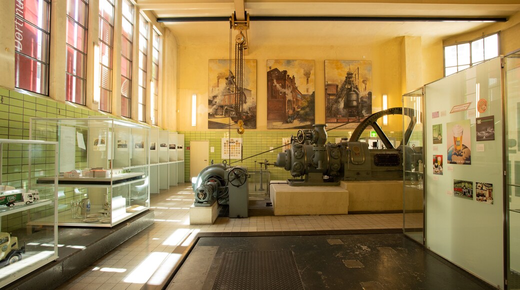 Dortmund Brewery Museum which includes interior views and heritage elements