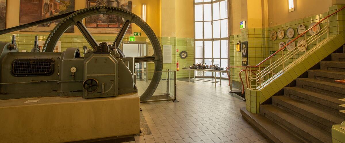 Dortmund Brewery Museum featuring interior views and heritage elements